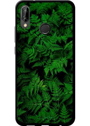 Чехол tpu на huawei p20 lite зелень