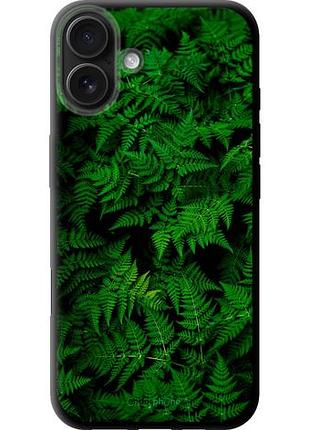 Чехол tpu на iphone 16 plus зелень