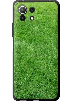 Чехол tpu на xiaomi mi 11 lite трава