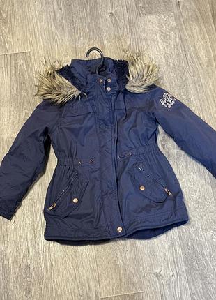 Куртка парка для дівчинки