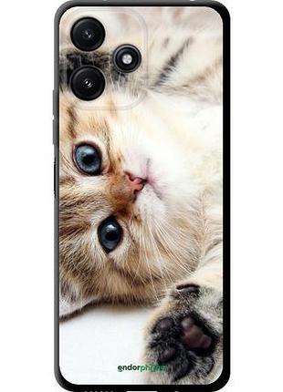 Чехол tpu на xiaomi redmi 12 5g котик