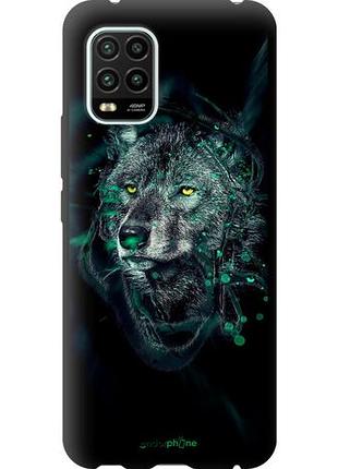 Чохол tpu на xiaomi mi 10 lite wolf