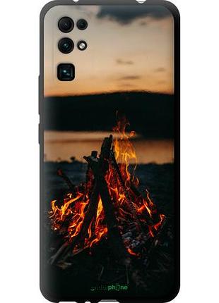 Чехол tpu на huawei honor 30 вогонь