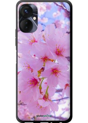 Чехол tpu на tecno spark 9 pro сакура