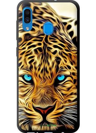 Чехол tpu на samsung galaxy a20 2019 a205f леопард