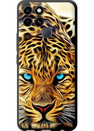 Чехол tpu на infinix smart 6 леопард