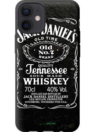 Чехол tpu на iphone 12 mini jack daniels