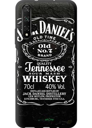 Чехол tpu на huawei honor 20 jack daniels