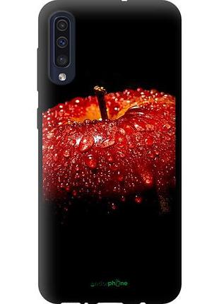 Чехол tpu на samsung galaxy a30s a307f яблуко