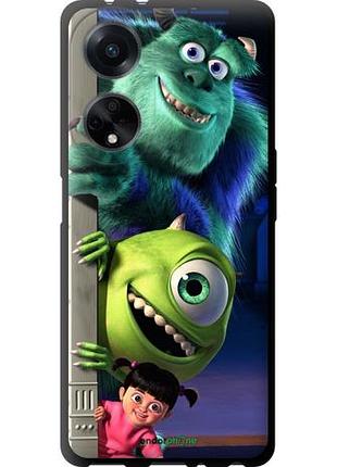 Чехол tpu на oppo a98 monsters