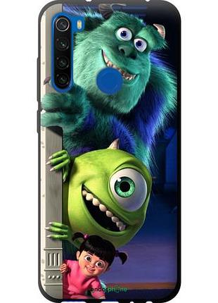 Чохол tpu на xiaomi redmi note 8t monsters