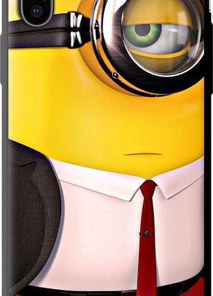 Чехол tpu на iphone xs minions