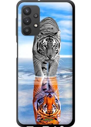 Чехол tpu на samsung galaxy a32 a325f тигр