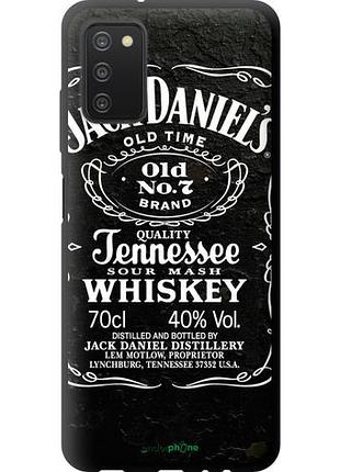 Чехол tpu на samsung galaxy a03s a037f jack daniels