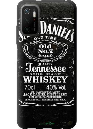 Чехол tpu на xiaomi redmi note 10t jack daniels