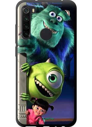 Чохол tpu на xiaomi redmi note 8 monsters