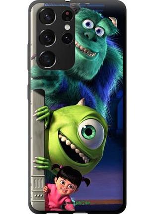 Чехол tpu на samsung galaxy s21 ultra (5g) monsters
