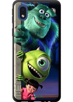 Чехол tpu на samsung galaxy a01 core a013f monsters