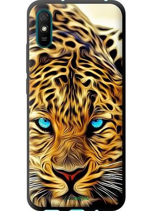 Чехол tpu на xiaomi redmi 9a леопард