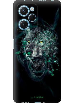 Чехол tpu на xiaomi redmi note 12 pro speed wolf