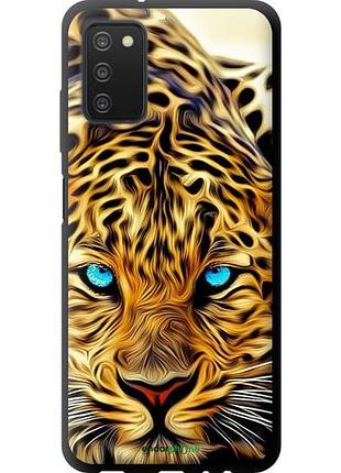 Чехол tpu на samsung galaxy a03s a037f леопард