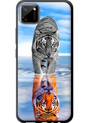 Чехол tpu на realme c11 2020 тигр