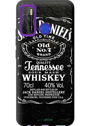 Чохол tpu на tecno camon 15 jack daniels