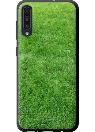 Чехол tpu на samsung galaxy a50 2019 a505f трава