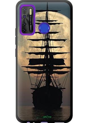 Чохол tpu на tecno camon 15 корабель