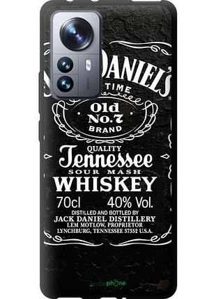 Чехол tpu на xiaomi 12 pro jack daniels