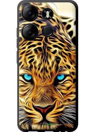 Чехол tpu на infinix smart 7 леопард