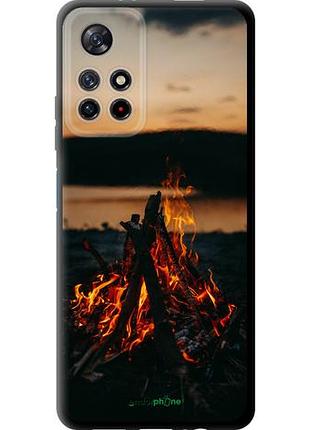 Чохол tpu на xiaomi redmi note 11s 5g вогонь