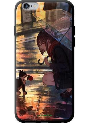 Чехол tpu на iphone 6 plus anime
