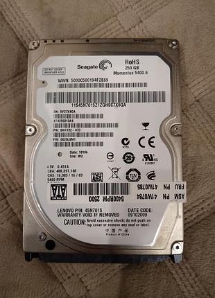 Жесткий диск seagate momentus 5400.6.