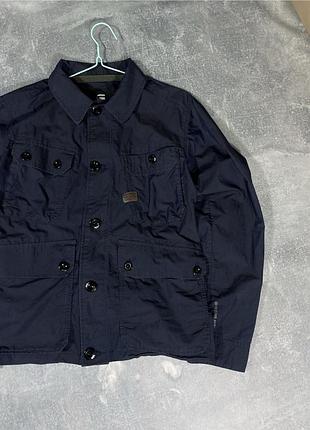 ( s ) темно синій овершот g star raw / куртка легенька g star вітрівка