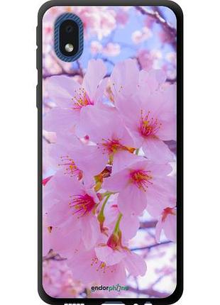 Чехол tpu на samsung galaxy a01 core a013f сакура