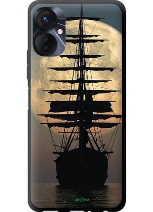 Чехол tpu на tecno spark 9 pro корабль