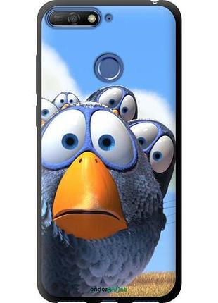 Чехол tpu на huawei y6 prime 2018 angry birds