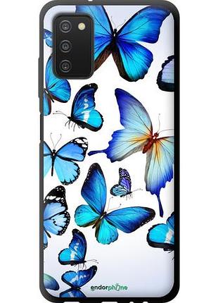 Чехол tpu на samsung galaxy a03s a037f метелики