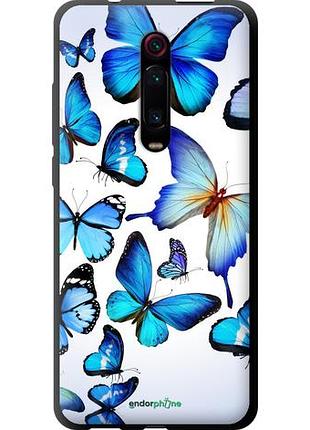 Чехол tpu на xiaomi redmi k20 pro метелики
