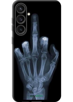 Чехол tpu на samsung galaxy s23 fe рука через рентген