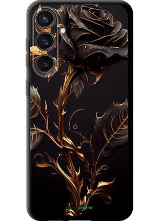 Чехол tpu на samsung galaxy s23 fe троянда 3