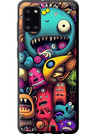 Чохол tpu на samsung galaxy a31 a315f смішні монстри