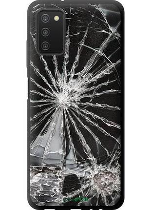 Чехол tpu на samsung galaxy a03s a037f glass