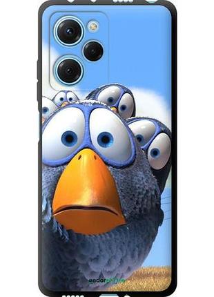 Чехол tpu на xiaomi redmi note 12 pro speed angry birds