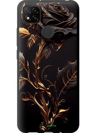 Чохол tpu на full silicone case для xiaomi redmi 9c троянда 3