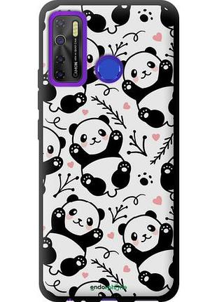 Чохол tpu на tecno camon 15 панди