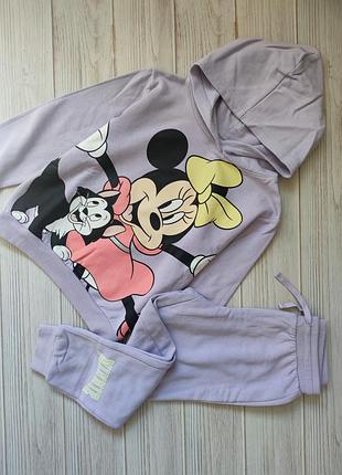 Спортивный костюм на девочку 6-7 лет, костюм hm, костюм минни маус