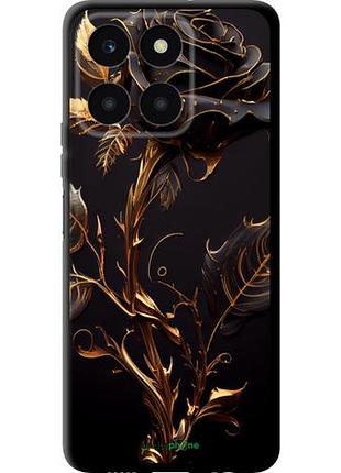 Чехол tpu на huawei honor x6a троянда 3