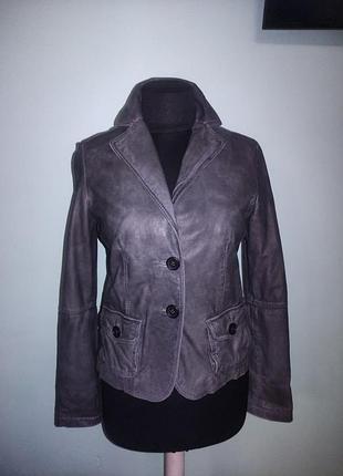 Куртка шкіряна жіноча esprit жакет шкіряний натуральний натуральна шкіра
